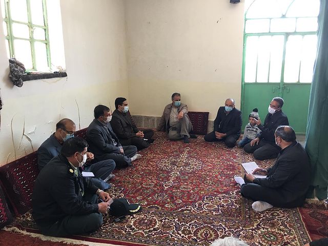 حضور سلمان اسحاقی در روستای کرشک