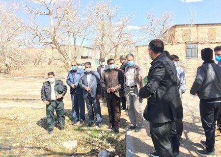 حضور سلمان اسحاقی در روستای عباس آباد دشت