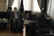 دیدار اسحاقی با جناب آقای دکتر صالحی وزیر محترم فرهنگ و ارشاد اسلامی