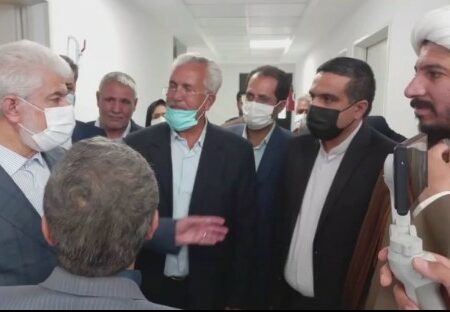 حضور جناب آقاي دكتر شهرياري ، دبير كل معزز مجمع خيرين سلامت كشور و رياست كميسيون بهداشت مجلس شوراي اسلامي در مركز جامع سلامت شهر نيمبلوك
