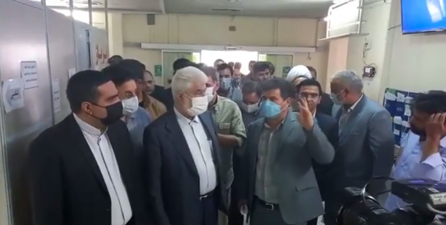 حضور جناب آقاي دكتر شهرياري ، دبير كل معز مجمع خيرين سلامت كشور و رياست كميسيون بهداشت در شهرستان زيركوه.شهر حاجي آباد