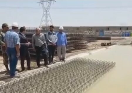 بازديد ١٦ تيرماه سال ١٤٠١ ، از روند ساخت پادگان غدير ارتش در شهر قاين
