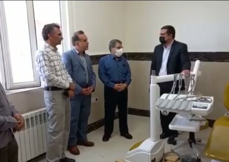 تحويل يك دستگاه يونيت دندان پزشكي به درمانگاه روستاي بيهود