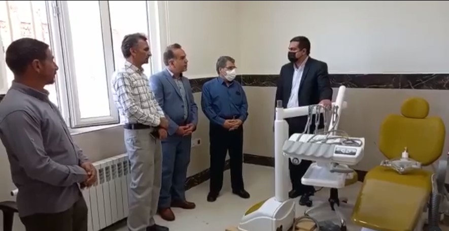 تحويل يك دستگاه يونيت دندان پزشكي به درمانگاه روستاي بيهود