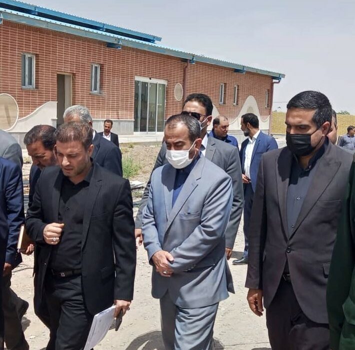 سفر رسمي جناب آقاي دكتر قناعت به شهرستان زيركوه-  بازيد از روند پيشرفت ساخت استخر حاجي آباد